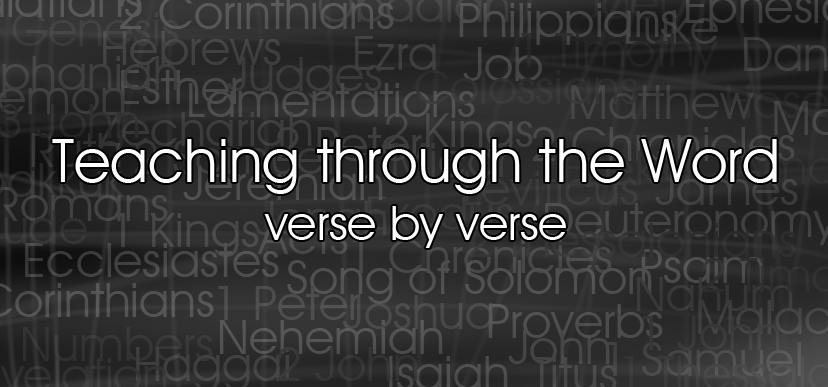 Teaching Through The Word